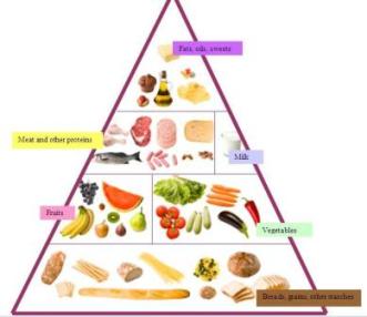 Diabetic Food List Six Food Groups In Diabetes Food Pyramid Diet Images